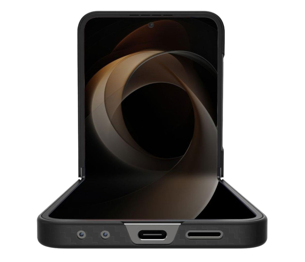 Spigen Airskin do Samsung Galaxy Z Flip6 Aramid Black - 1267240 - zdjęcie 3